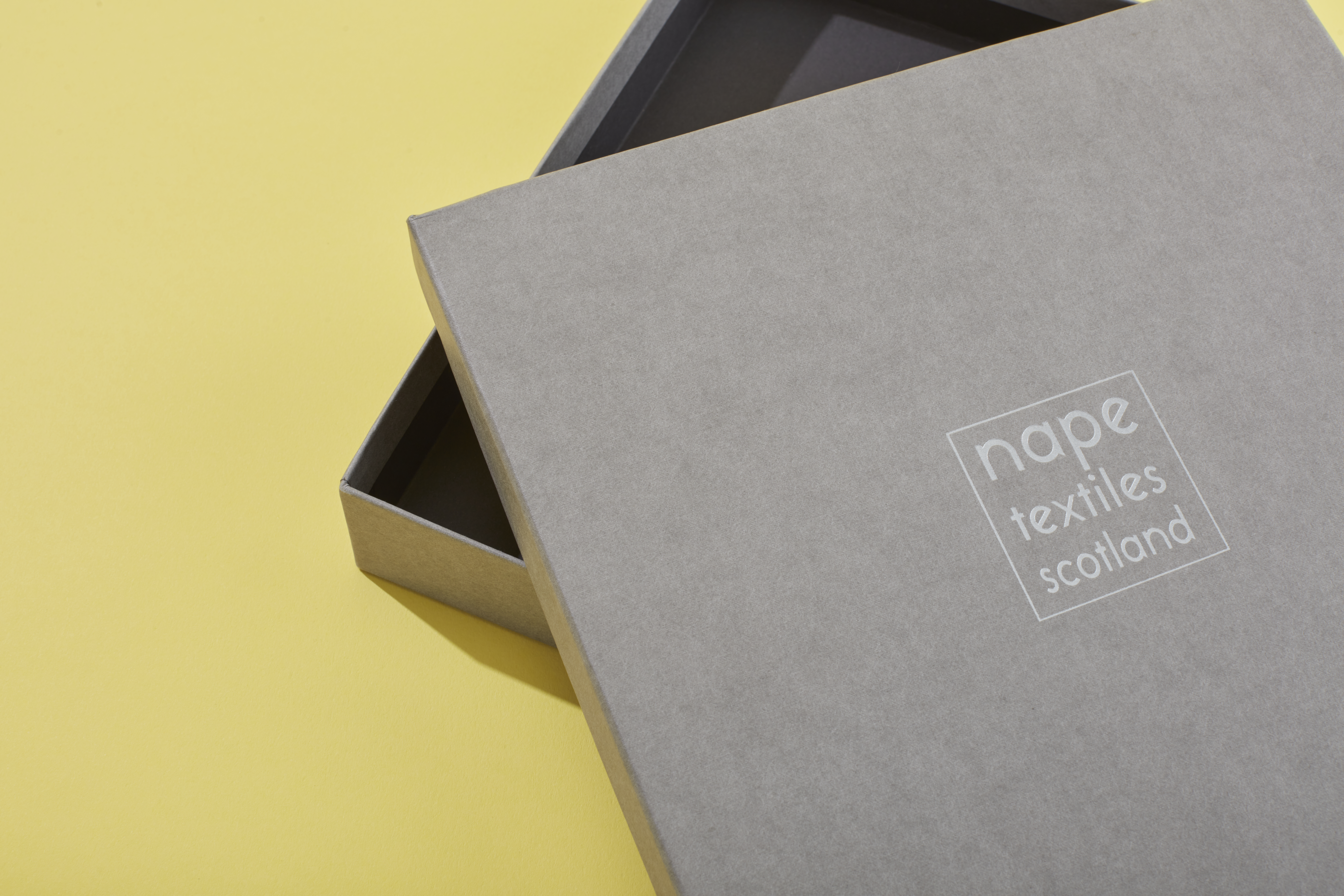 Rigid Gift box for Nape textiles 